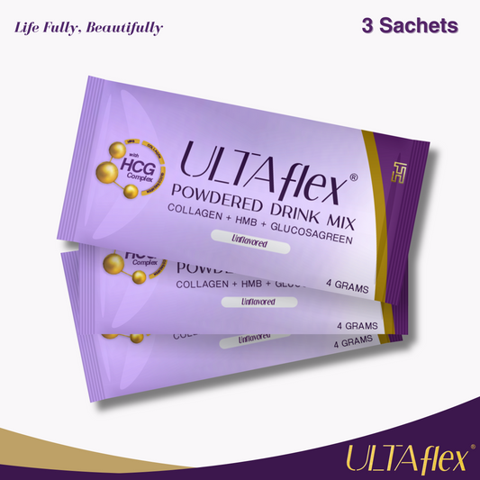 ULTAFLEX® Powdered Drink Mix (Unflavored) Trial Pack 3's